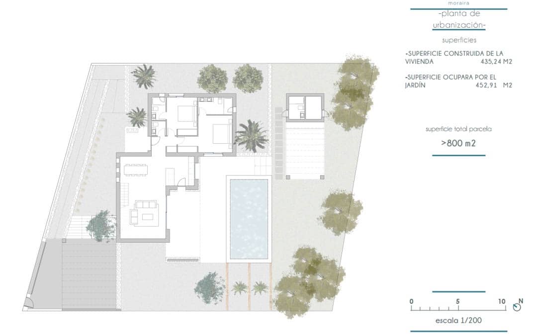 Chalet de 4 habitaciones en Moraira en venta con piscina - 1.449.000 € (Ref: 8777014)