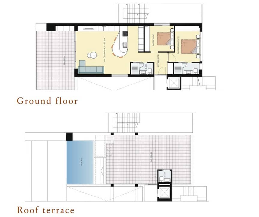 2 sypialnia Penthouse na sprzedaż w Rojales z basenem - 475 000 € (Ref: 8866735)