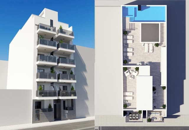 2 slaapkamer Appartement te koop in Torrevieja met zwembad - € 279.000 (Ref: 8885786)