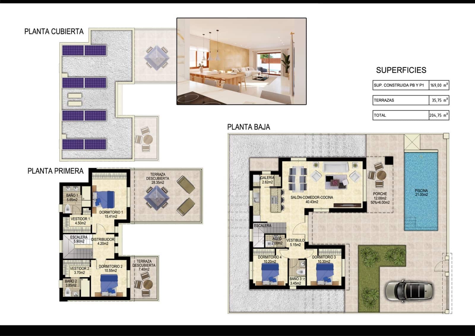4 quarto Moradia para venda em Vistabella com piscina - 649 000 € (Ref: 8942585)