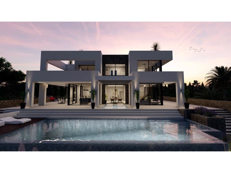 4 soveværelse Villa til salg i Benissa med swimmingpool - € 2.260.000 (Ref: 8977863)