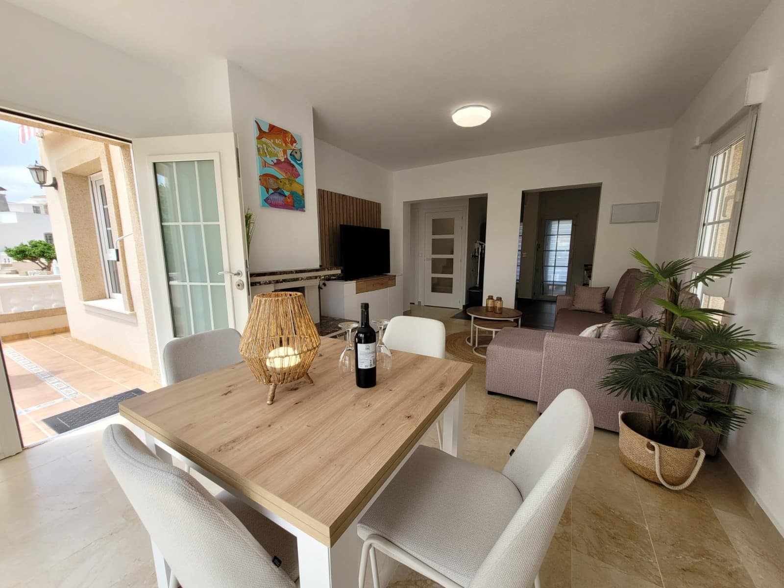 3 sovrum Villa för semesterbostäder i Playa Flamenca med pool garage - 770 € (Ref: 8983002)