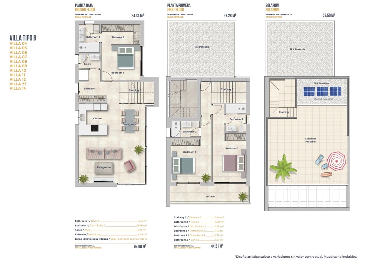 3 sovrum Villa till salu i Finestrat med pool - 565 000 € (Ref: 9016166)