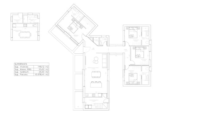 4 Zimmer Villa zu verkaufen in Algorfa mit Pool - 995.000 € (Ref: 9037680)