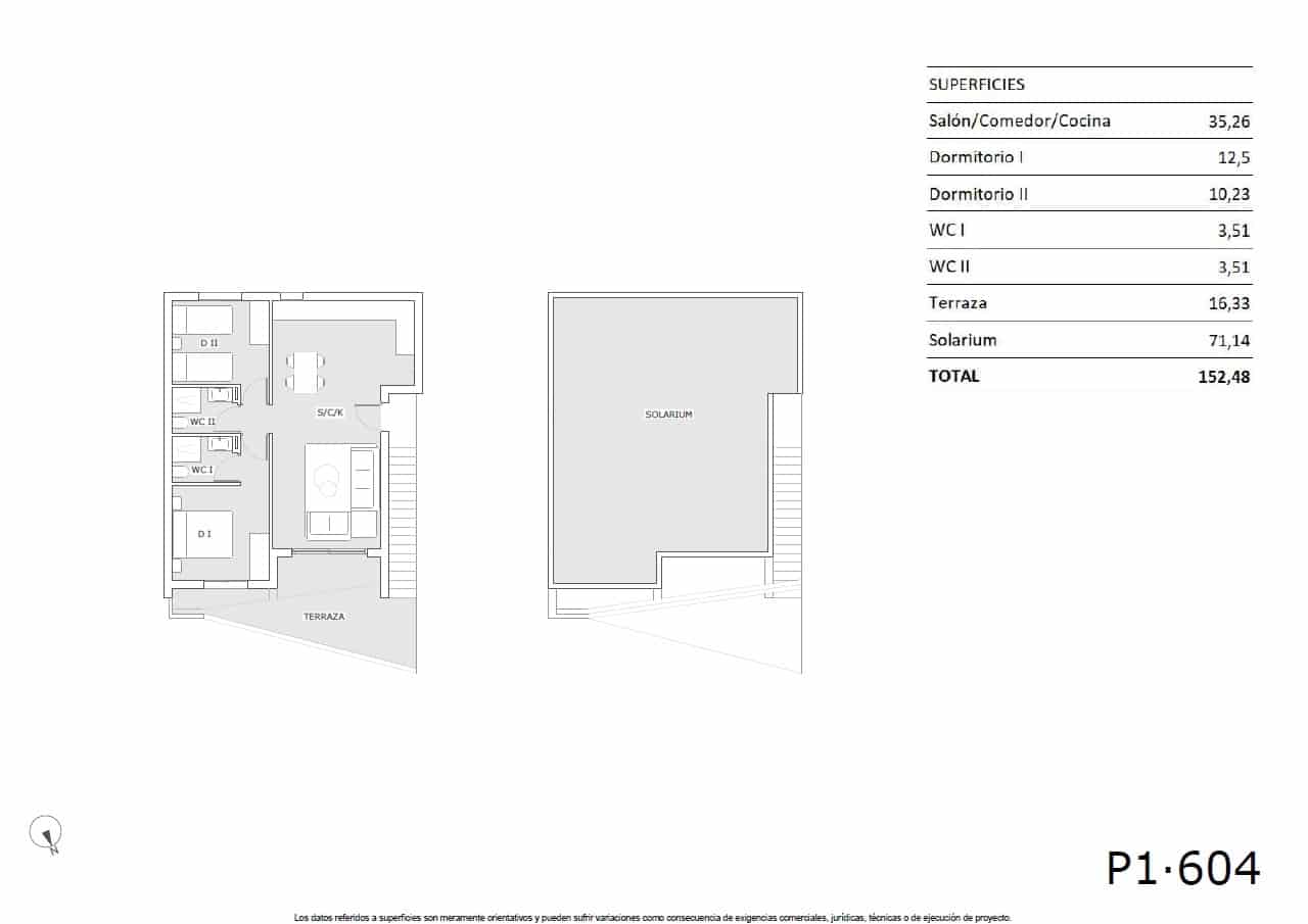 2 Zimmer Apartment zu verkaufen in San Miguel de Salinas mit Pool - 204.900 € (Ref: 9050722)