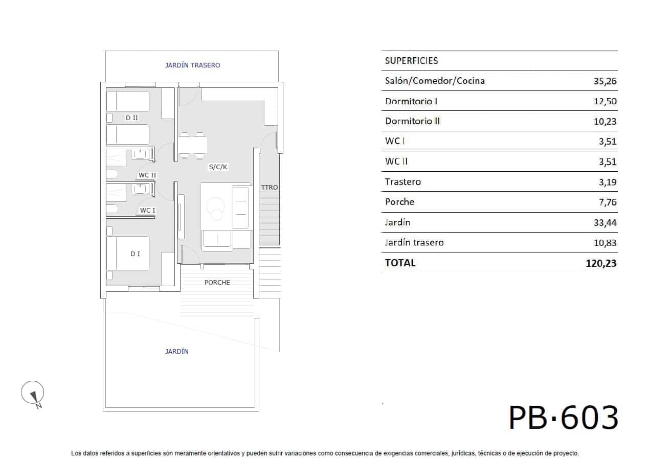 2 Zimmer Apartment zu verkaufen in San Miguel de Salinas mit Pool - 204.900 € (Ref: 9050722)