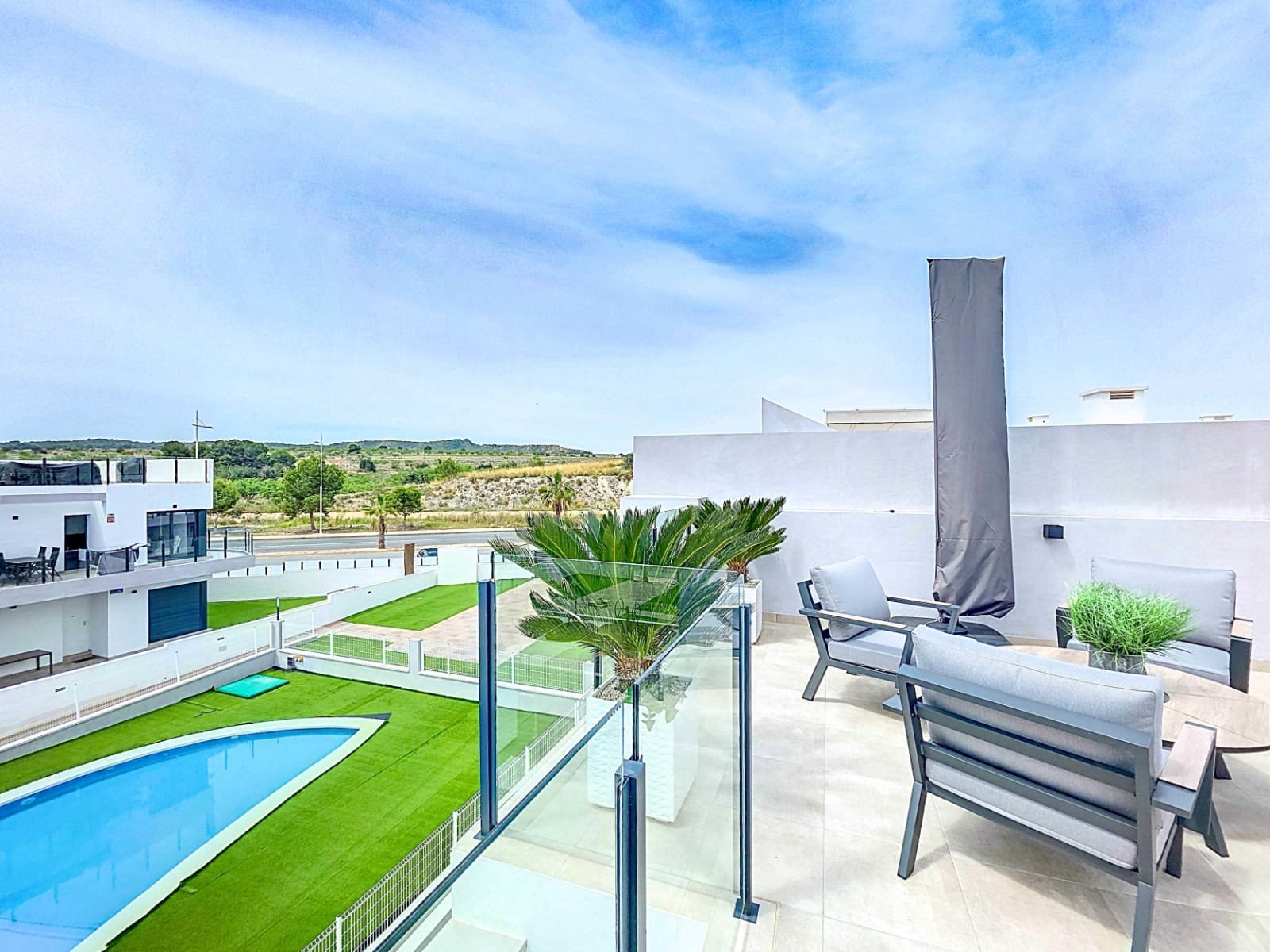 Appartement de 2 chambres de location de vacances à San Miguel de Salinas avec piscine - 693 € (Ref: 9097147)