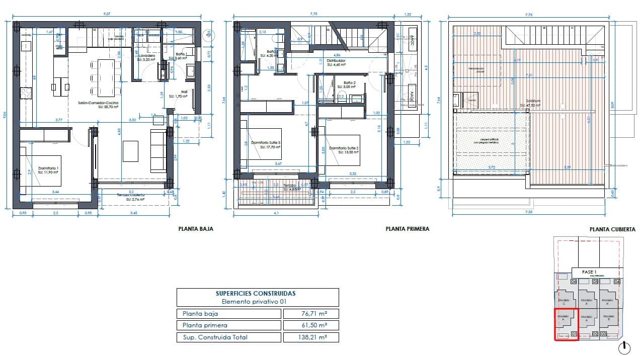 3 Zimmer Villa zu verkaufen in Benijofar mit Pool - 449.000 € (Ref: 9127815)