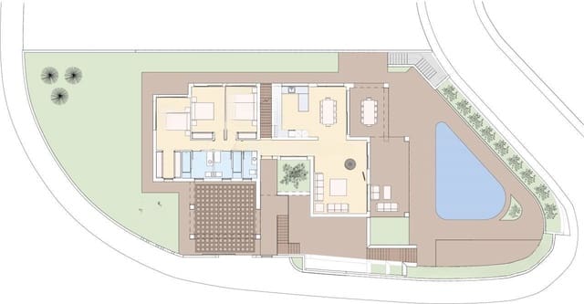 4 soveværelse Villa til salg i El Portet - Pla de Mar, Teulada-Moraira med swimmingpool - € 2.950.000 (Ref: 9138630)