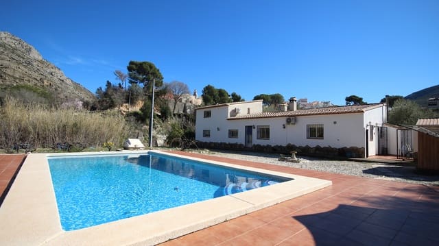 3 slaapkamer Finca/Landhuis te koop in Jalón / Xaló met zwembad - € 397.000 (Ref: 9145233)