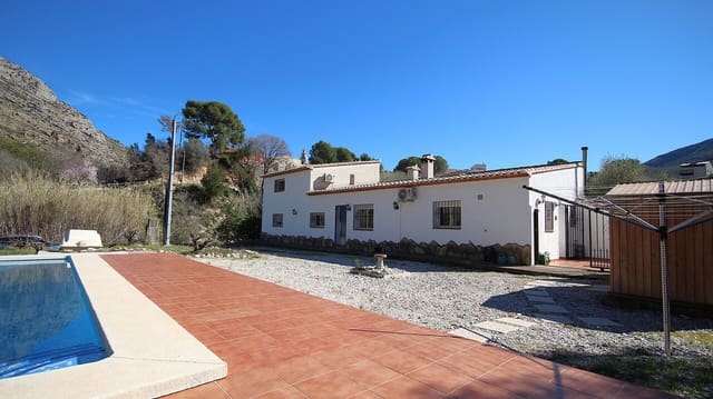 3 slaapkamer Finca/Landhuis te koop in Jalón / Xaló met zwembad - € 397.000 (Ref: 9145233)