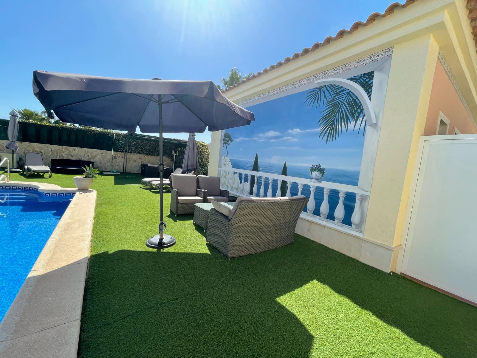 3 makuuhuone Huvila lomavuokrausta paikassa La Marina mukana uima-altaan - 1 155 € (Ref: 9148658)