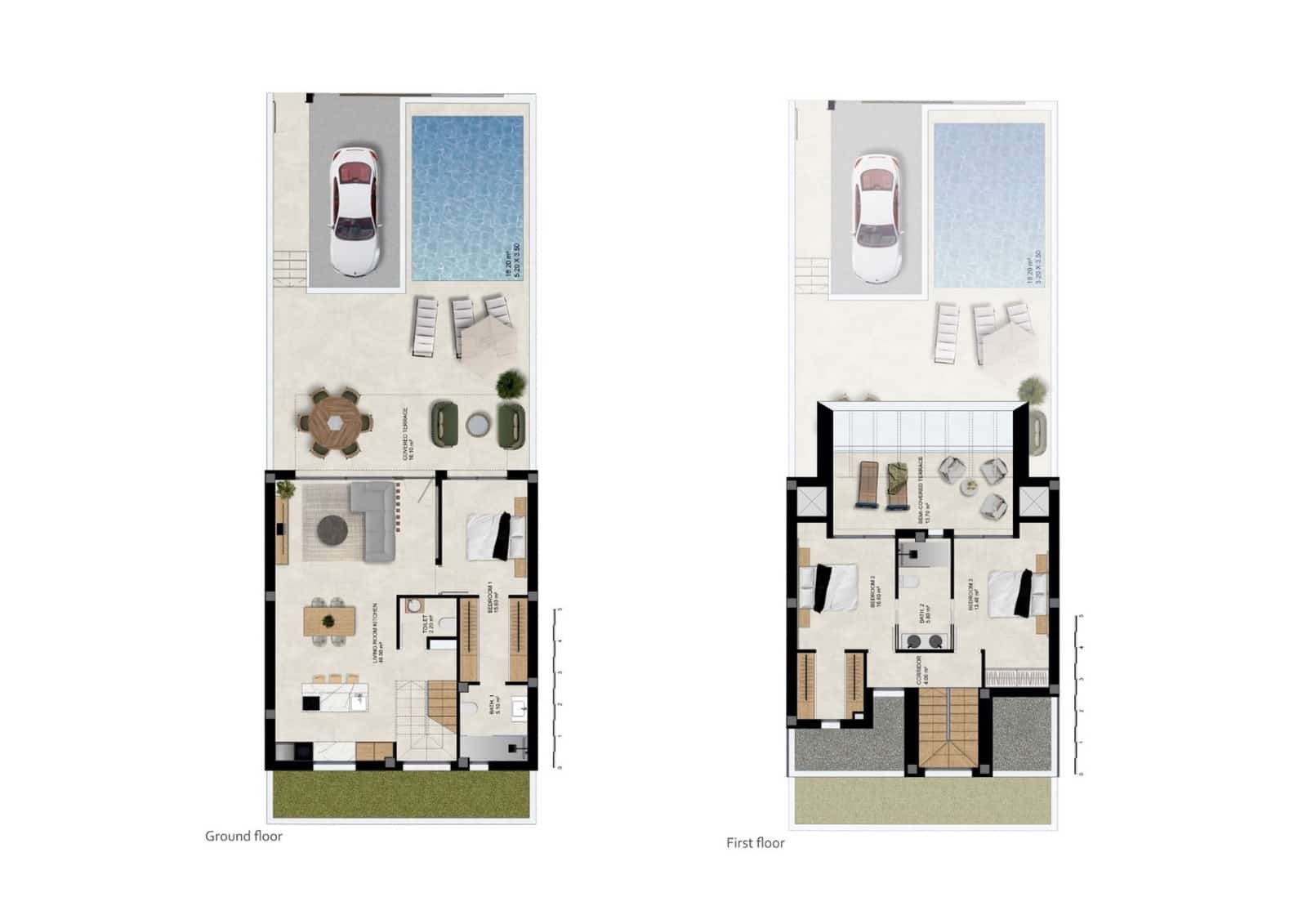 3 chambre Villa/Maison à vendre à Dolores avec piscine garage - 389 000 € (Ref: 9290992)