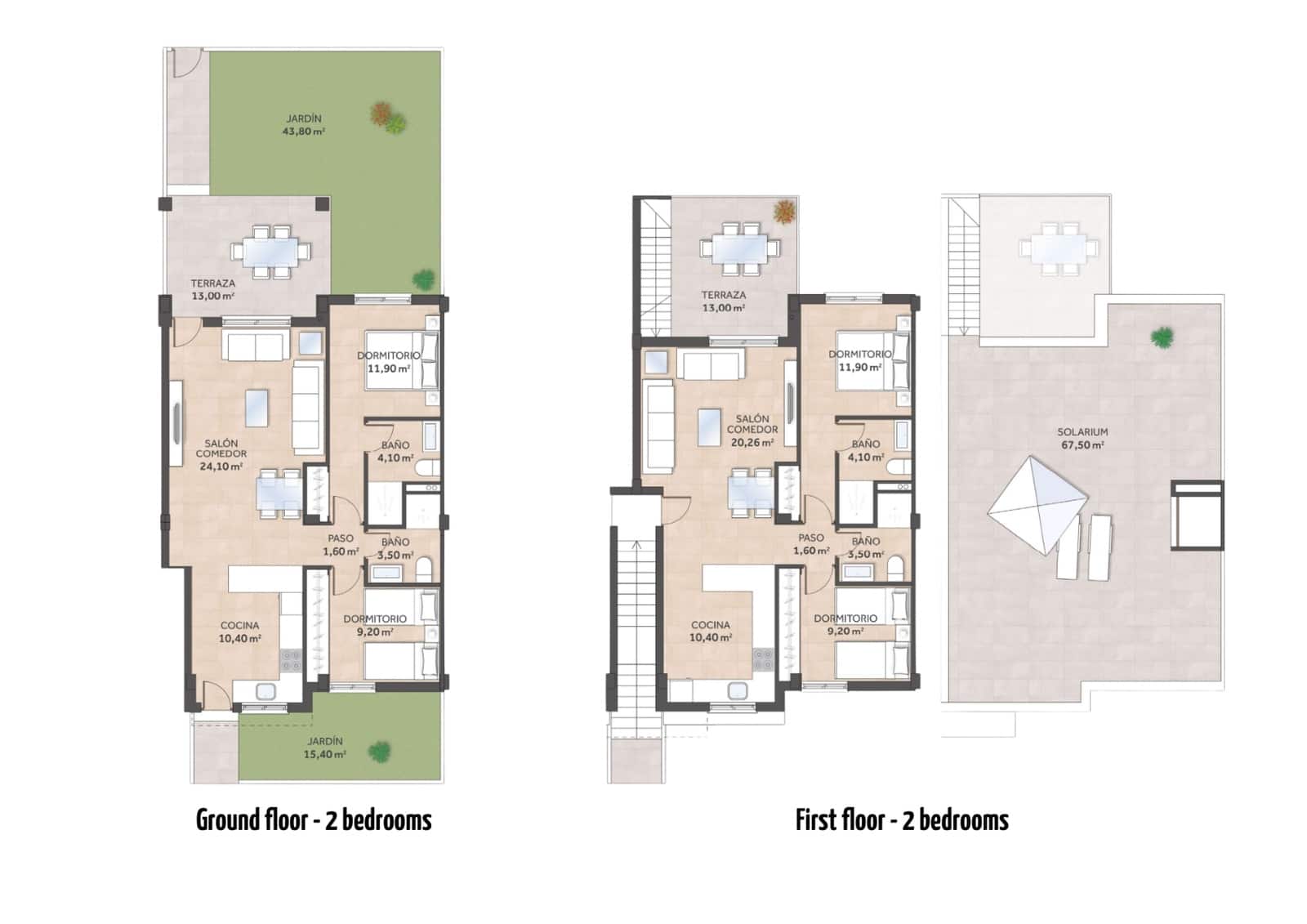 2 chambre Appartement à vendre à San Miguel de Salinas avec piscine garage - 239 900 € (Ref: 9303064)