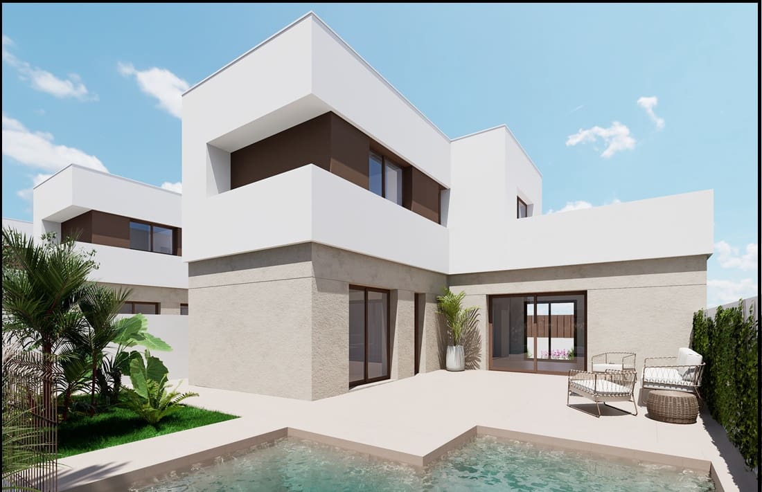 3 makuuhuone Huvila myytävänä paikassa Los Alcazares mukana uima-altaan - 429 000 € (Ref: 9311973)