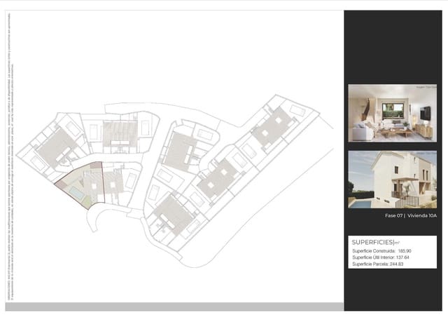 3 slaapkamer Rijtjeshuis te koop in Coloma  , La Nucia - € 594.000 (Ref: 9445829)