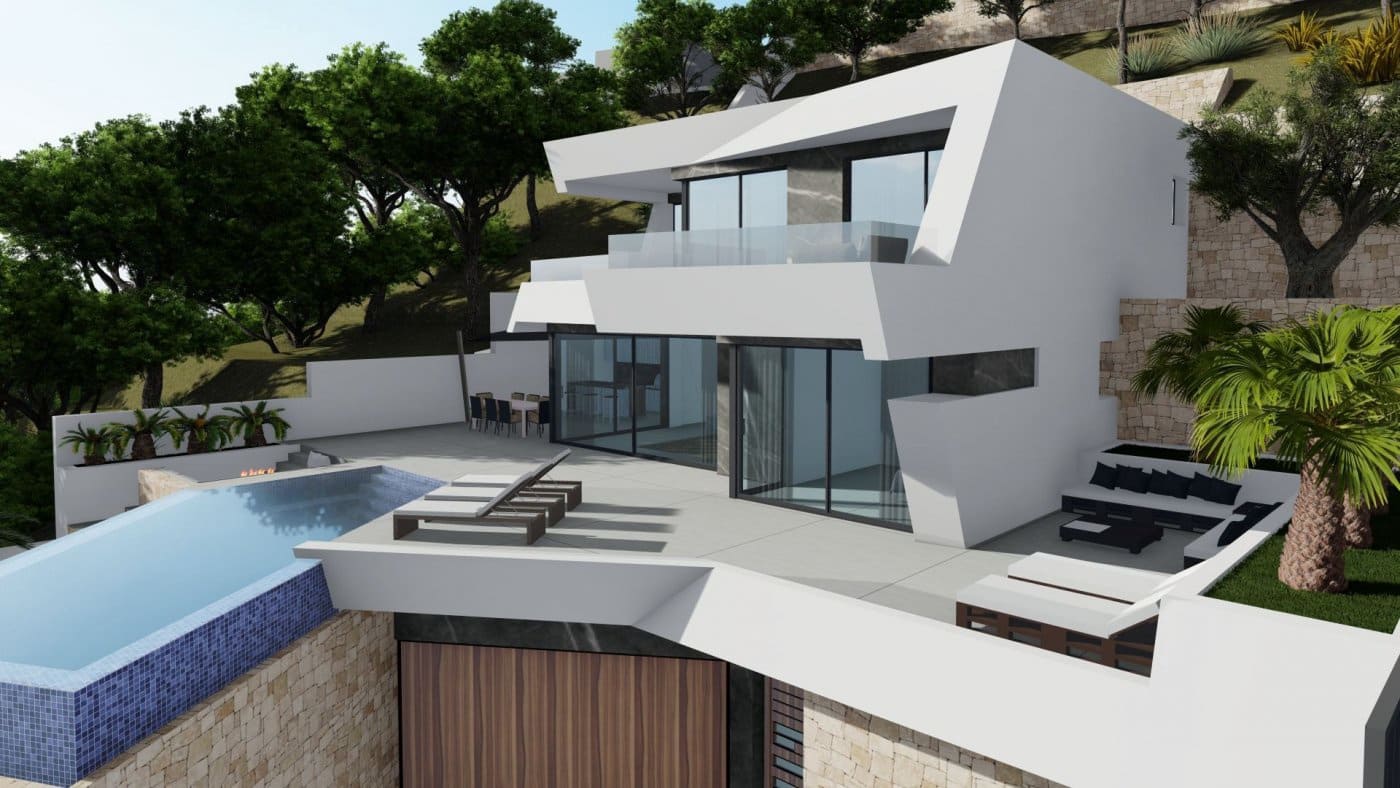 Chalet de 4 habitaciones en Calpe / Calp en venta - 1.690.000 € (Ref: 9640060)