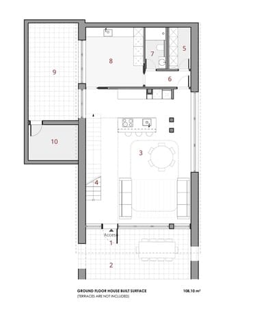 Chalet de 3 habitaciones en Balcón de Finestrat - Terra Marina, Finestrat en venta - 770.000 € (Ref: 9640074)