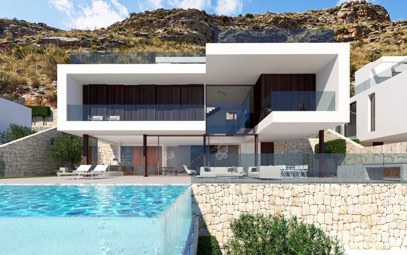 5 sypialnia Willa na sprzedaż w Finestrat - 2 450 000 € (Ref: 9690447)