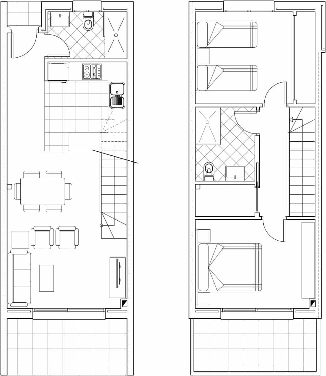 2 chambre Villa/Maison Mitoyenne à vendre à Sagra avec piscine - 225 000 € (Ref: 9731991)