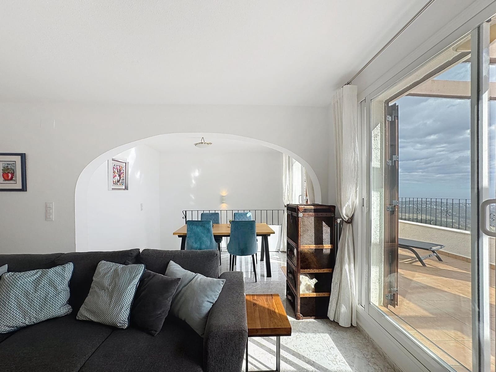 3 soveværelse Lejlighed til salg i Moraira med swimmingpool - € 380.000 (Ref: 9814308)