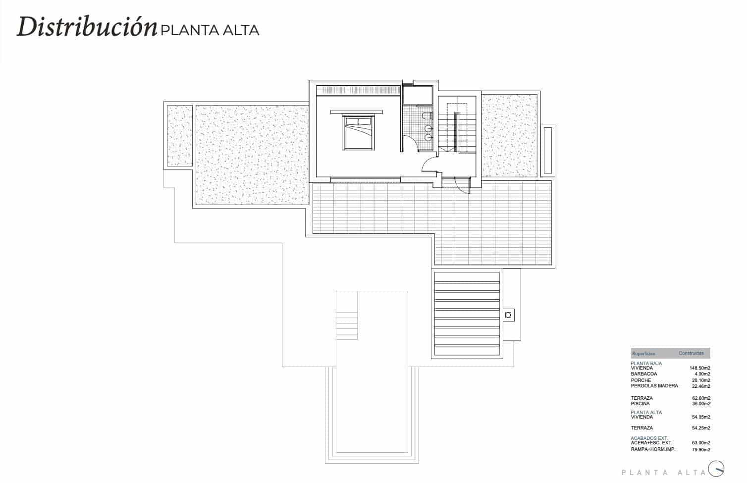 Chalet de 3 habitaciones en Benissa en venta con piscina - 1.750.000 € (Ref: 9826391)