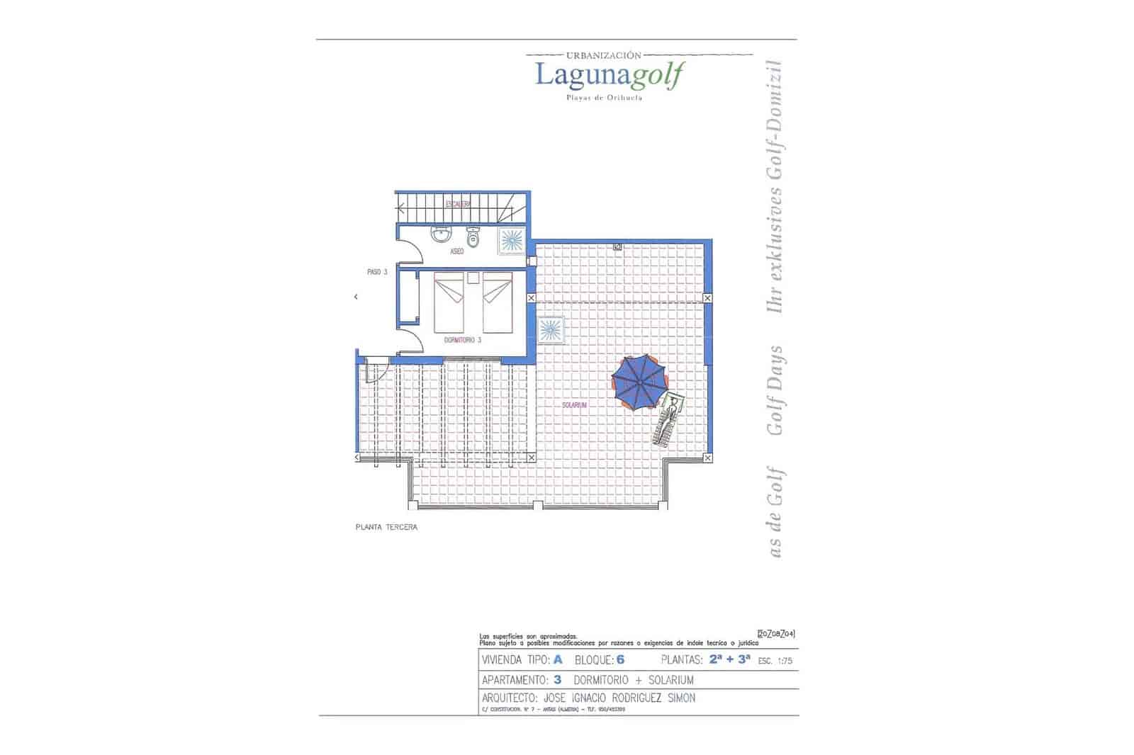 3 soverom Penthouse til salgs i Playa Flamenca med svømmebasseng - € 349 000 (Ref: 9826478)