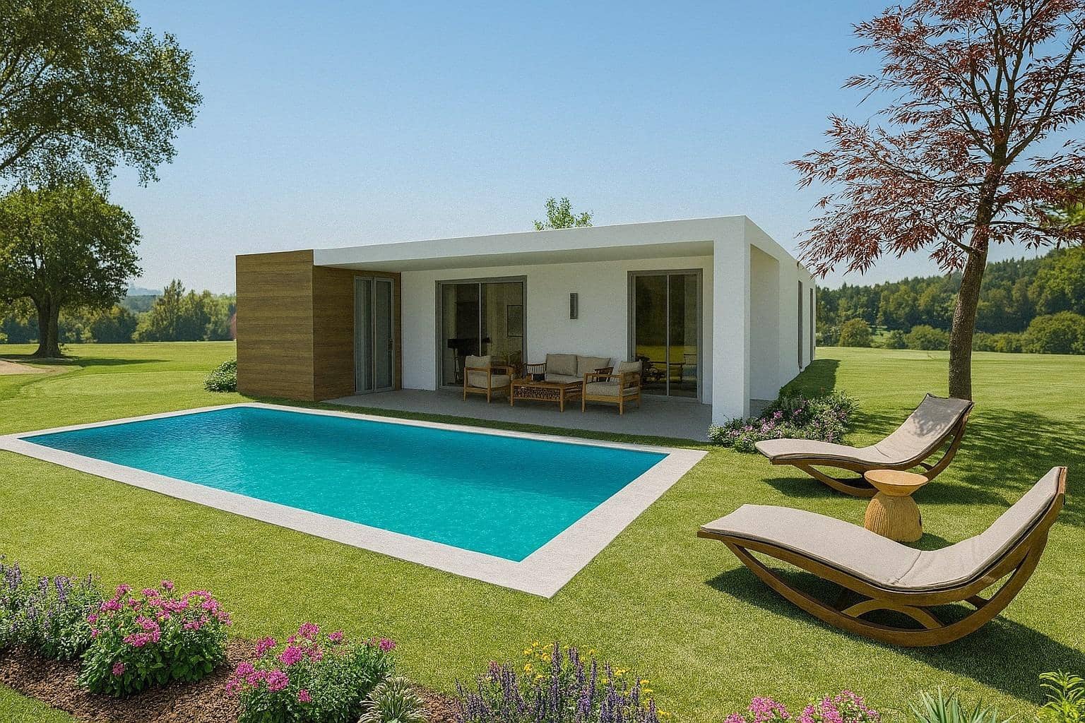 Chalet de 4 habitaciones en Monforte del Cid en venta con piscina - 599.900 € (Ref: 9851167)