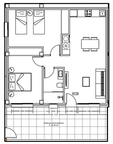2 Zimmer Apartment zu verkaufen in Gandia mit Pool - 253.000 € (Ref: 9851232)