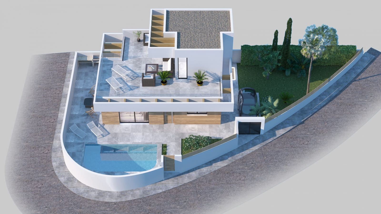 3 soveværelse Villa til salg i Rojales - € 468.000 (Ref: 9874399)