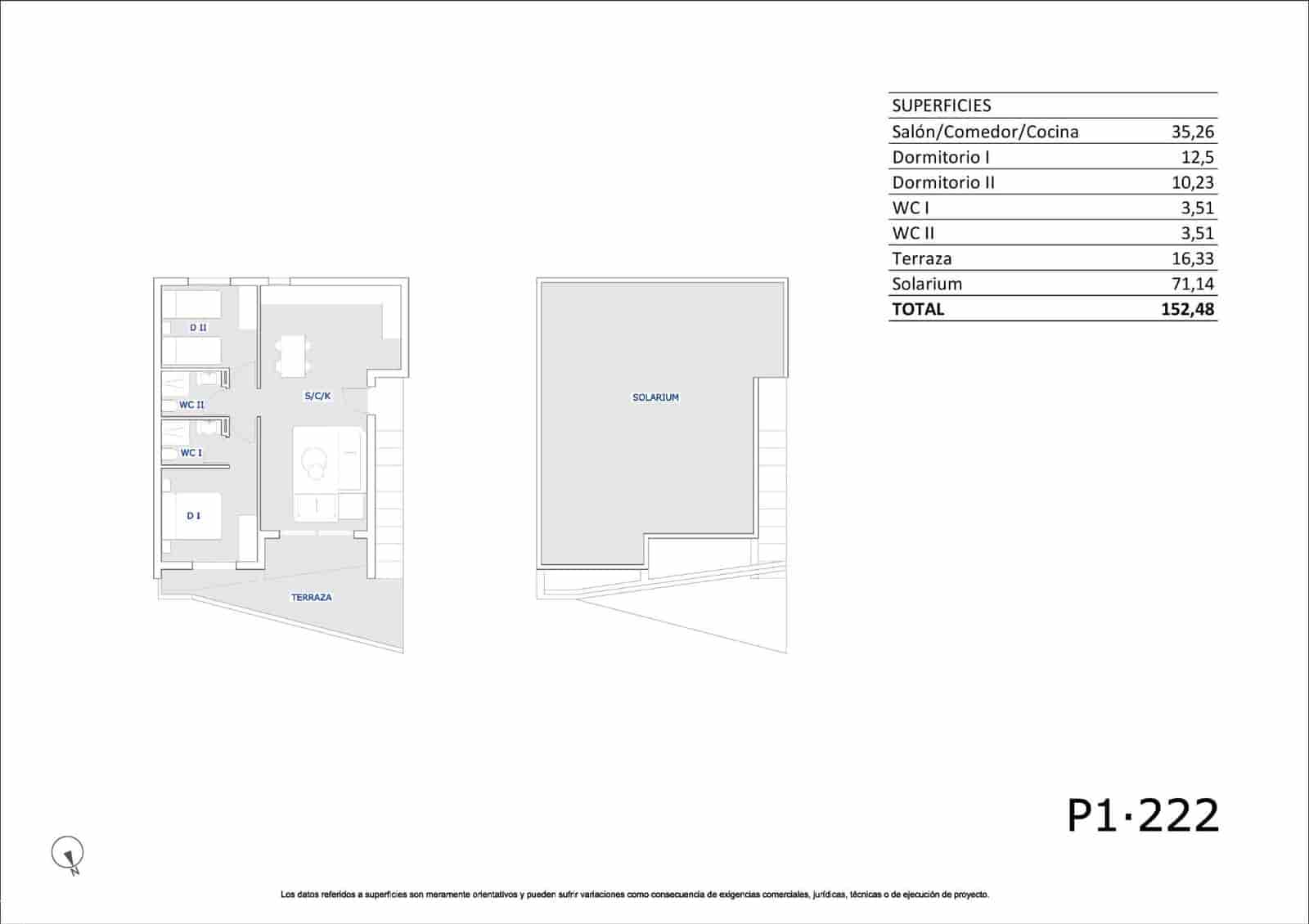 Bungalow de 2 habitaciones en San Miguel de Salinas en venta con piscina - 244.900 € (Ref: 9891970)