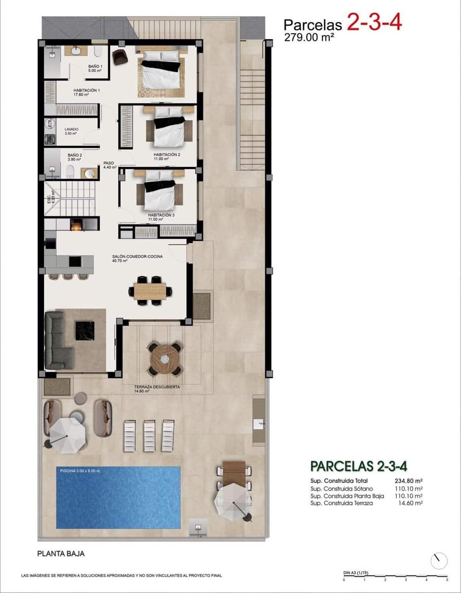 3 makuuhuone Huvila myytävänä paikassa Atalaya Park mukana uima-altaan - 615 000 € (Ref: 9930417)