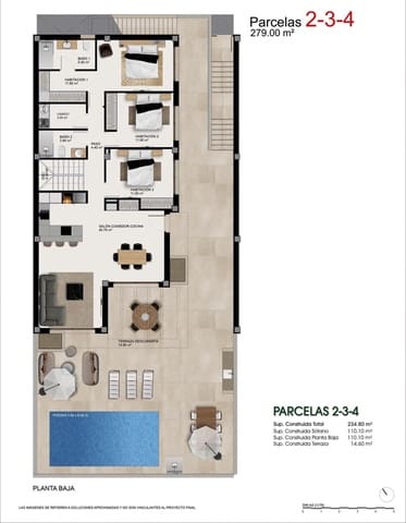 3 sypialnia Willa na sprzedaż w Atalaya Park, Benijófar z basenem - 615 000 € (Ref: 9930417)