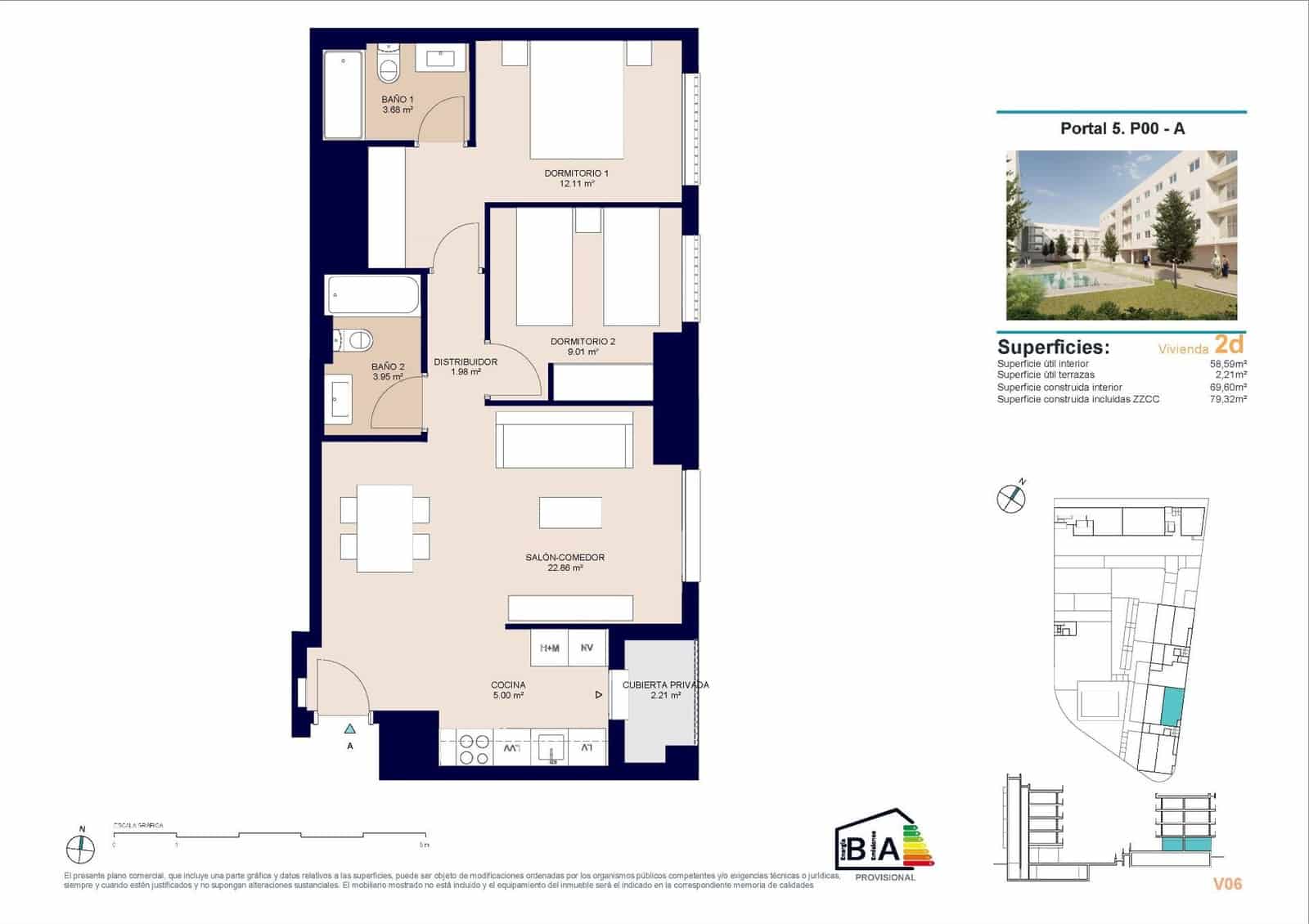 2 bedroom Apartment for sale in Alicante / Alacant city with pool garage - € 265,500 (Ref: 9930453)