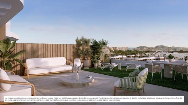 3 Zimmer Penthouse zu verkaufen in Balcón de Finestrat - Terra Marina, Finestrat mit Pool - 604.000 € (Ref: 9930462)