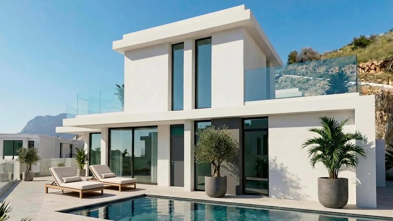 3 makuuhuone Huvila myytävänä paikassa Benidorm mukana uima-altaan - 1 450 000 € (Ref: 9930469)