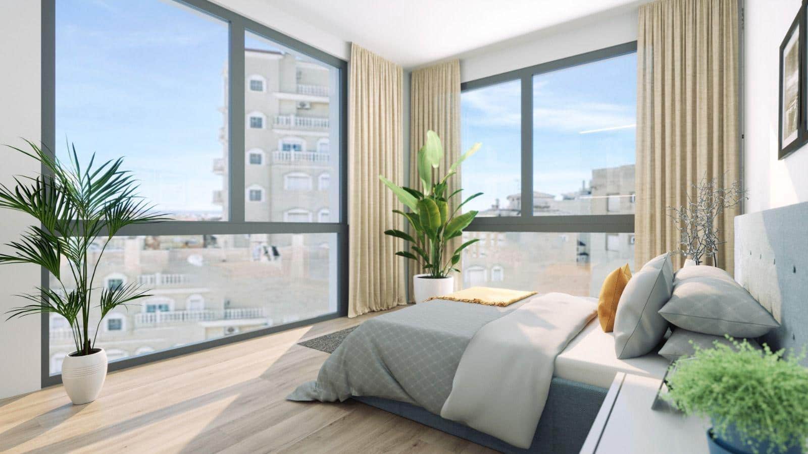 2 makuuhuone Kattohuoneisto myytävänä paikassa Torrevieja mukana uima-altaan - 349 000 € (Ref: 9947379)
