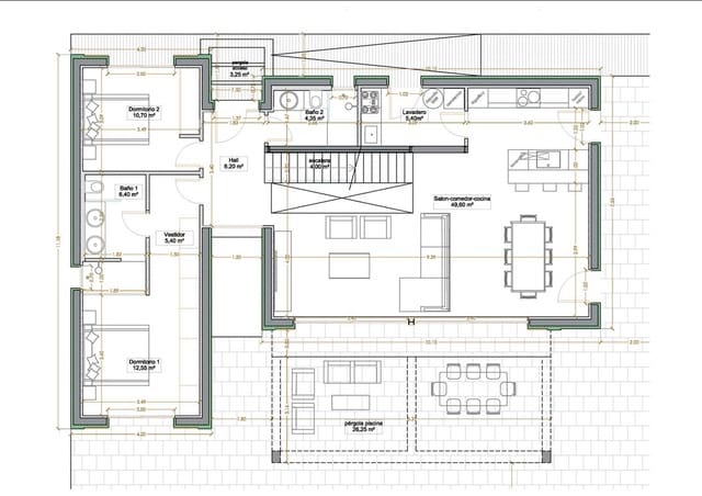 4 soveværelse Villa til salg i Dénia med swimmingpool - € 1.375.000 (Ref: 5821027)