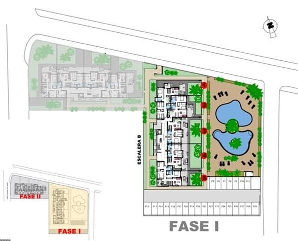 2 soveværelse Lejlighed til salg i Dénia med swimmingpool - € 269.000 (Ref: 8201696)