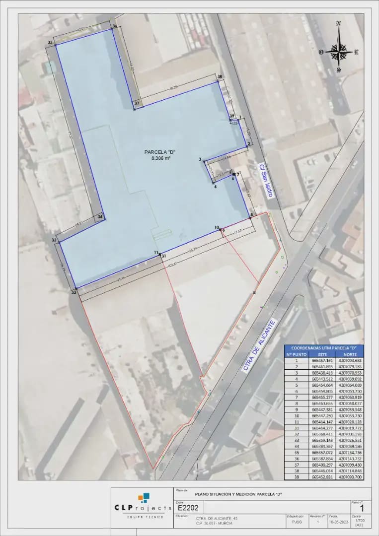 Bouwgrond te koop in Murcia stad - € 2.905.000 (Ref: 9922759)