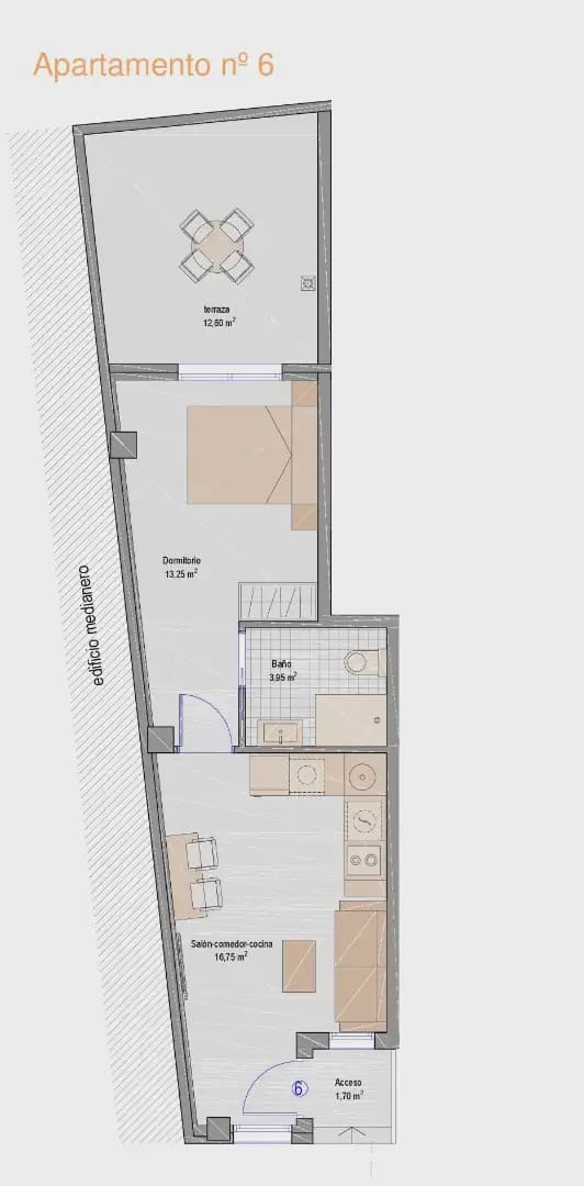 1 soveværelse Lejlighed til salg i Murcia by - € 125.500 (Ref: 9922789)