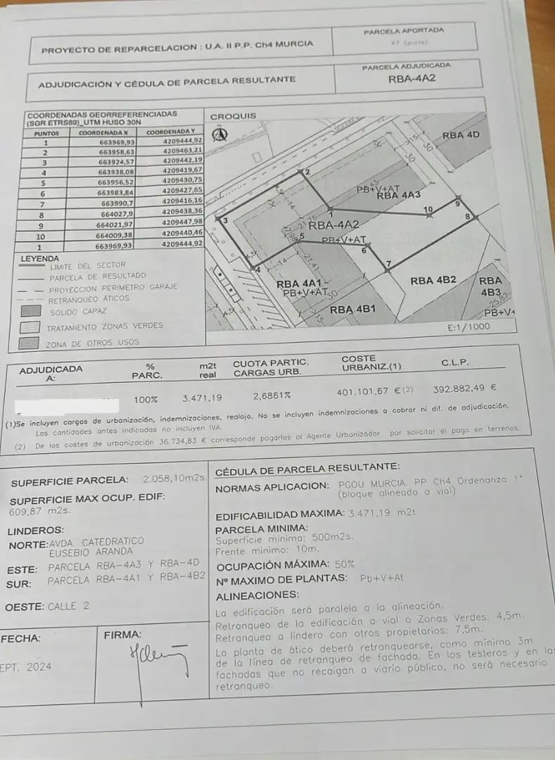 Bouwgrond te koop in Churra - € 1.666.000 (Ref: 9922801)