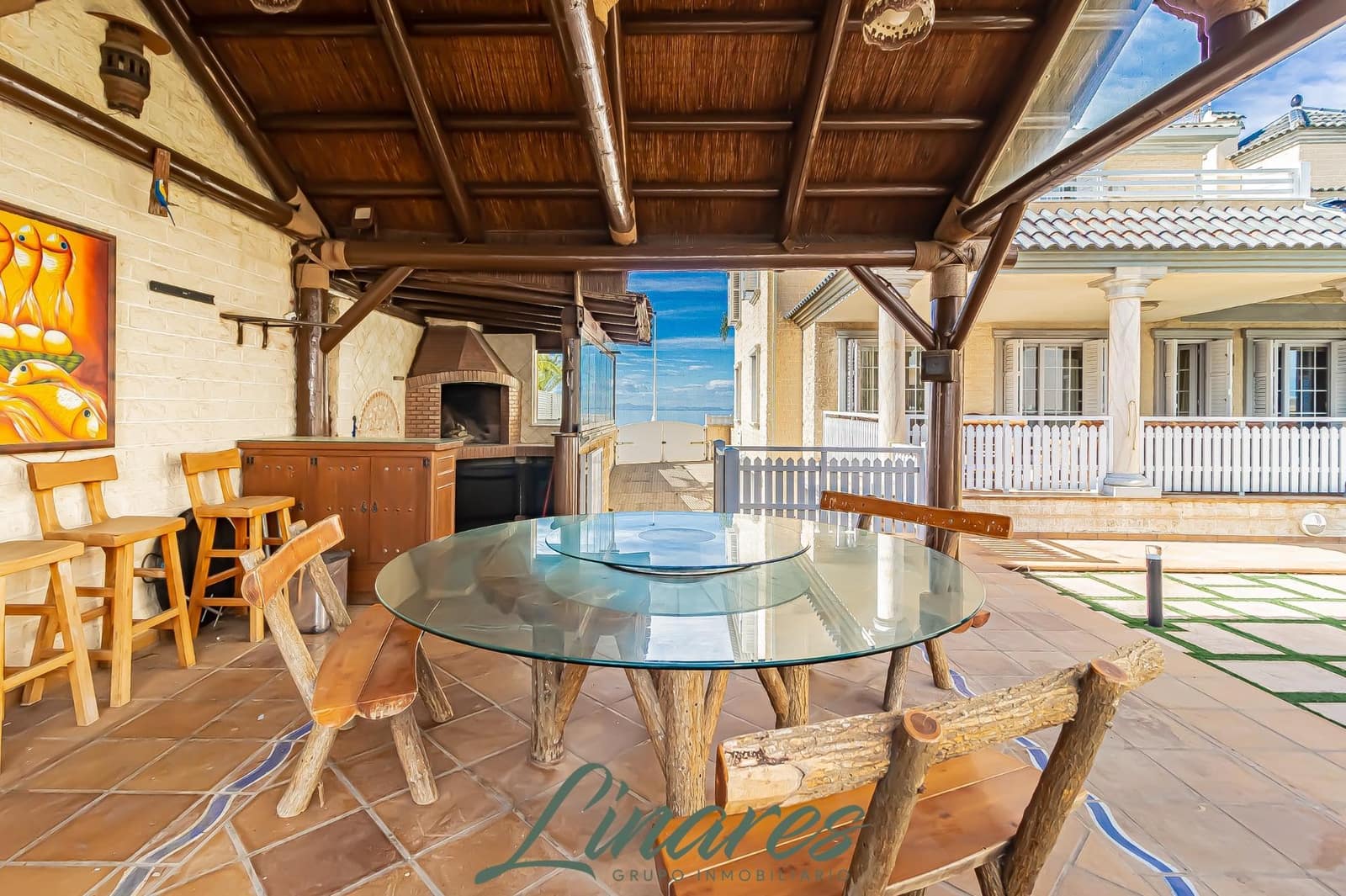 6 makuuhuone Huvila myytävänä paikassa La Manga del Mar Menor mukana uima-altaan 
autotalli - 1 100 000 € (Ref: 9576729)