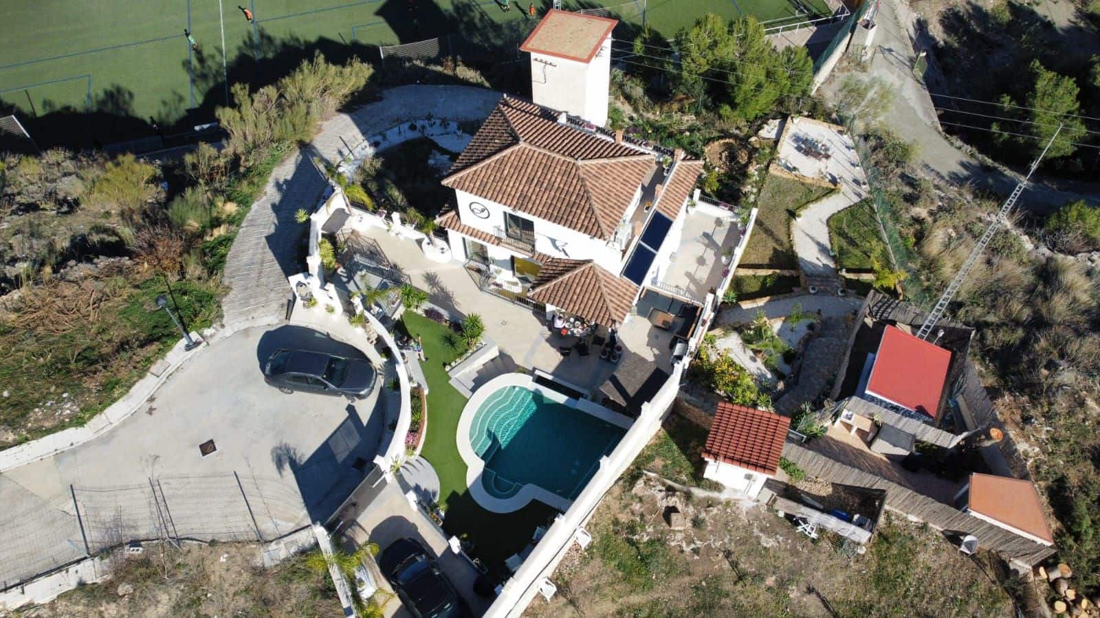 3 chambre Villa/Maison à vendre à Casarabonela avec piscine garage - 1 300 000 € (Ref: 10035556)