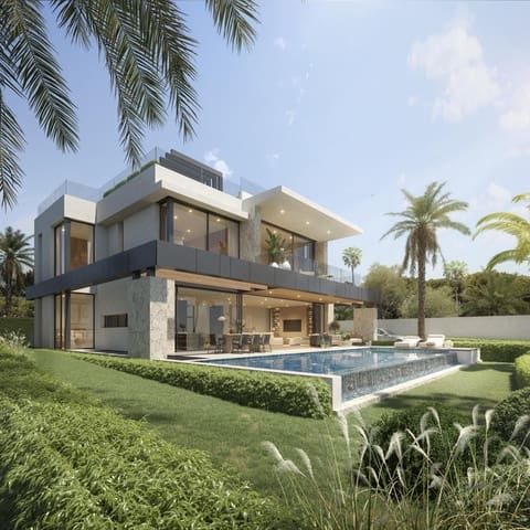 6 chambre Villa/Maison à vendre à Los Monteros, Marbella avec piscine garage - 6 890 000 € (Ref: 10043204)