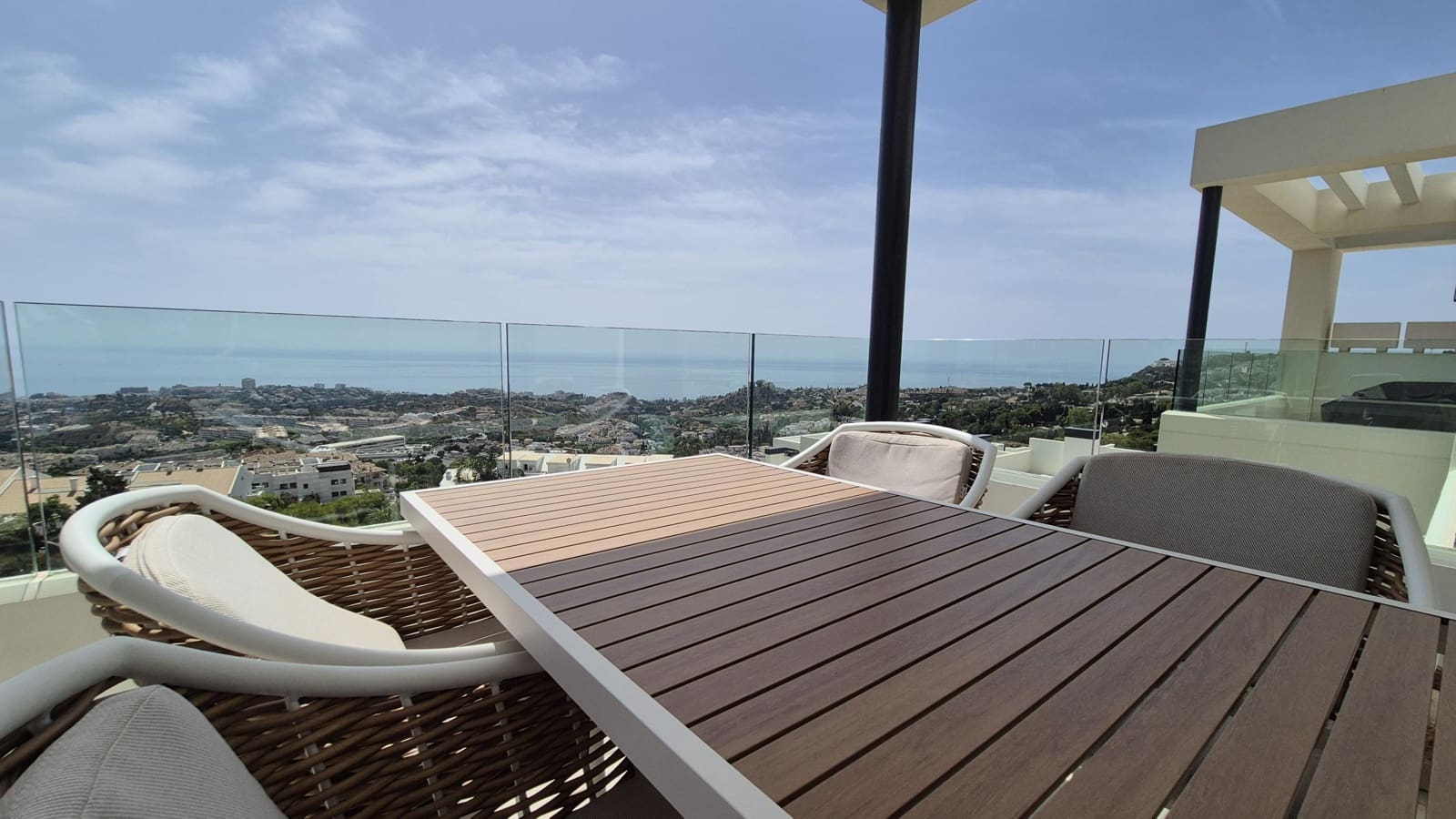 3 bedroom Penthouse for rent in Benalmadena with pool garage - € 3,400 (Ref: 10064620)