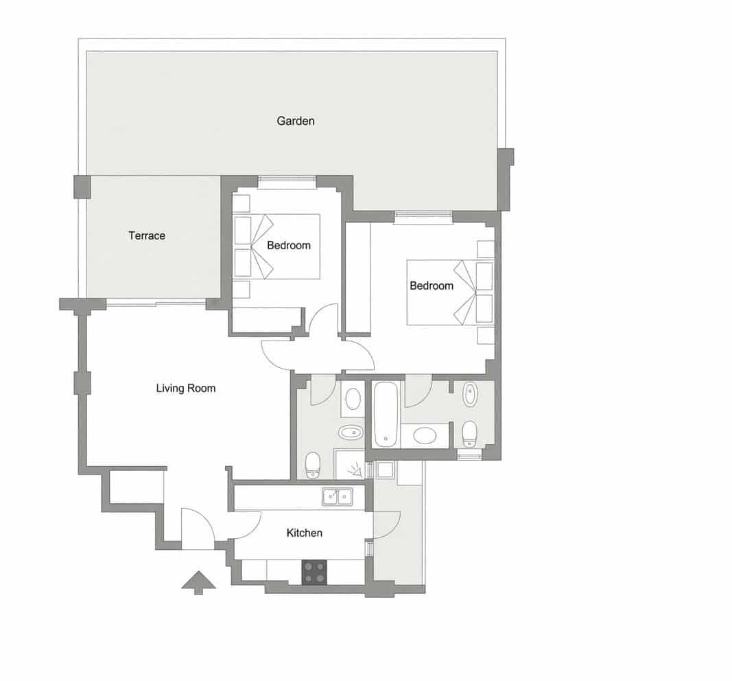 2 camera da letto Appartamento da affittare in Estepona con piscina garage - 1.750 € (Rif: 10064621)