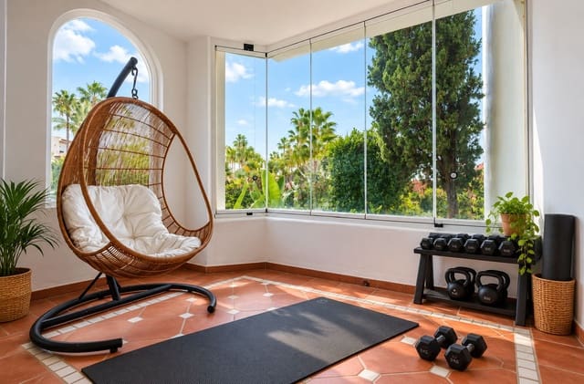 3 soverom Leilighet til leie i Estepona med svømmebasseng garasje - € 4 900 (Ref: 10157862)
