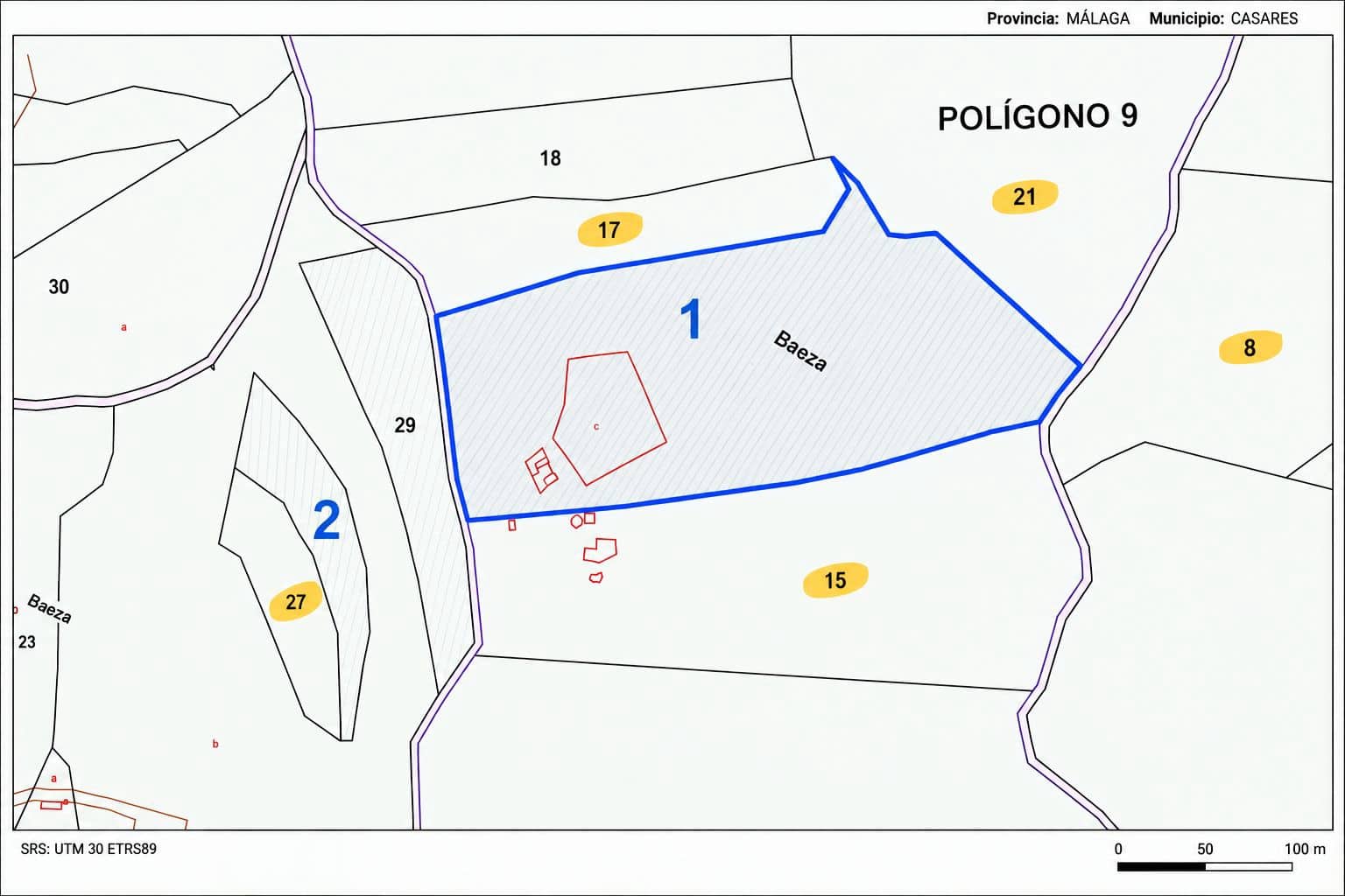 Teren niezagospodarowany na sprzedaż w Casares - 1 448 000 € (Ref: 10171568)