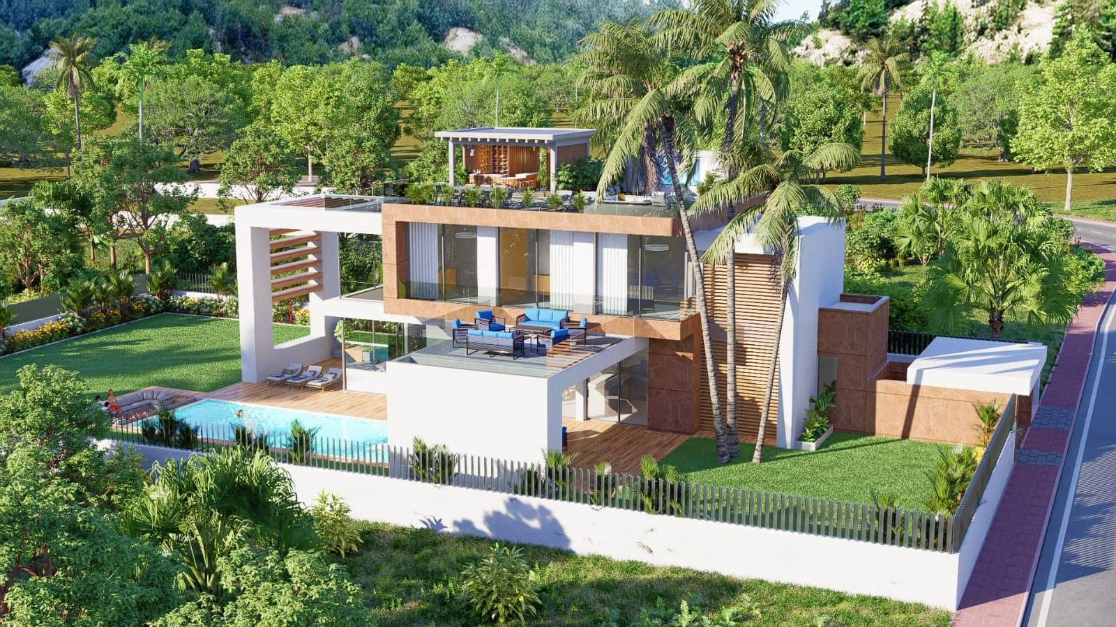 4 sypialnia Willa na sprzedaż w Estepona z basenem - 1 750 000 € (Ref: 8322987)